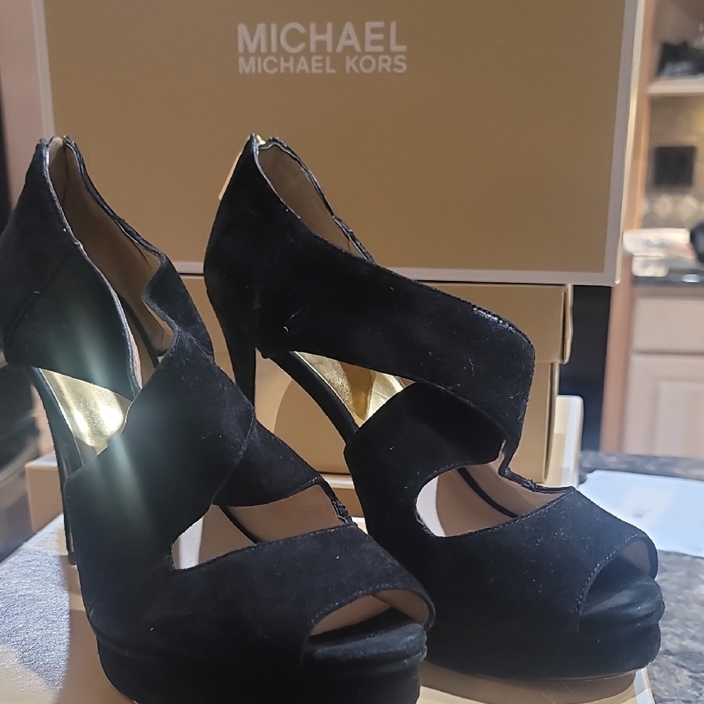 Michael Kors Black Women's Heels